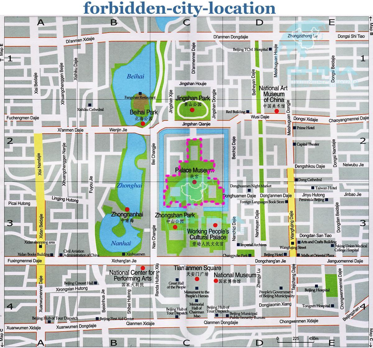 Карта пекина. Парк Бэйхай в Пекине карта. Запретный город на карте Китая. Парк Бэйхай генплан. Запретный город на карте Пекина.
