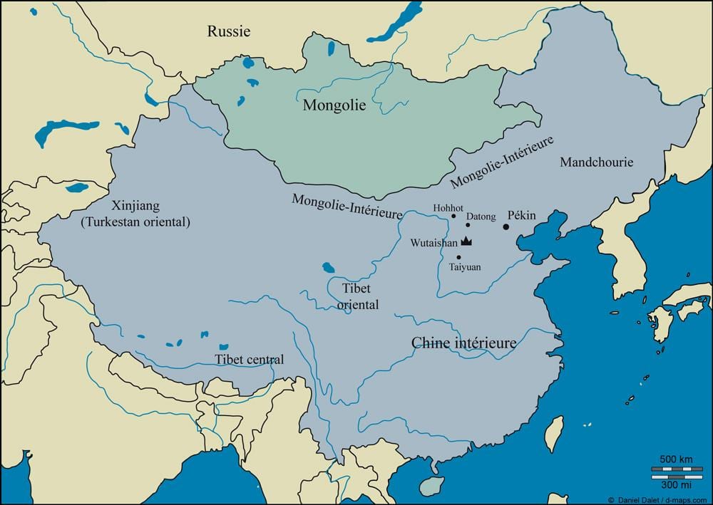 карте Пекина