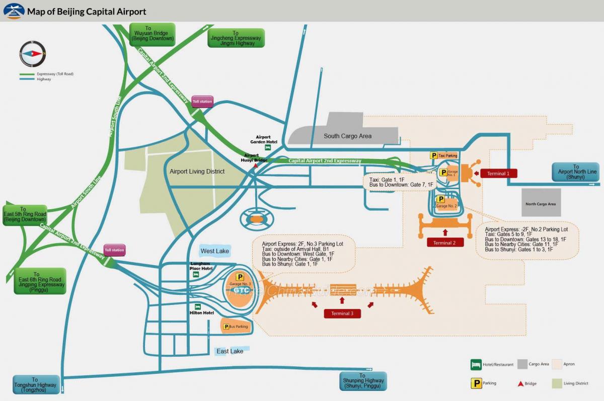 Пекин аэропорт терминал карте