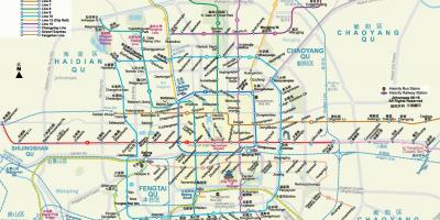 Пекин карта метро