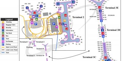 Пекинский международный аэропорт терминал 3 карте